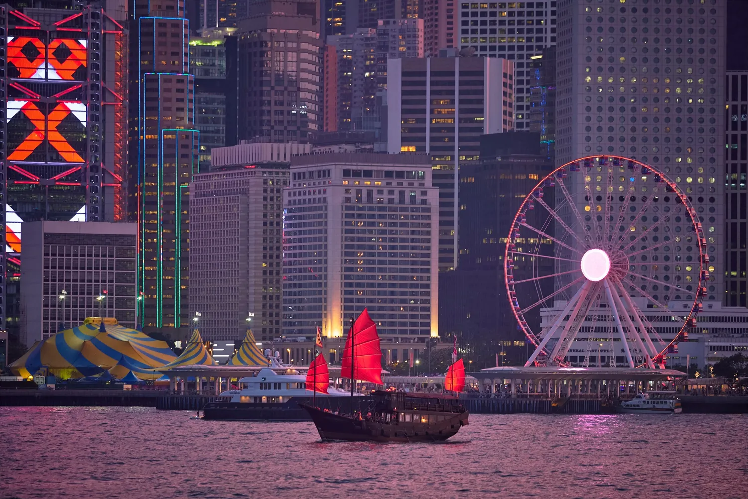 Hong Kong skyline
