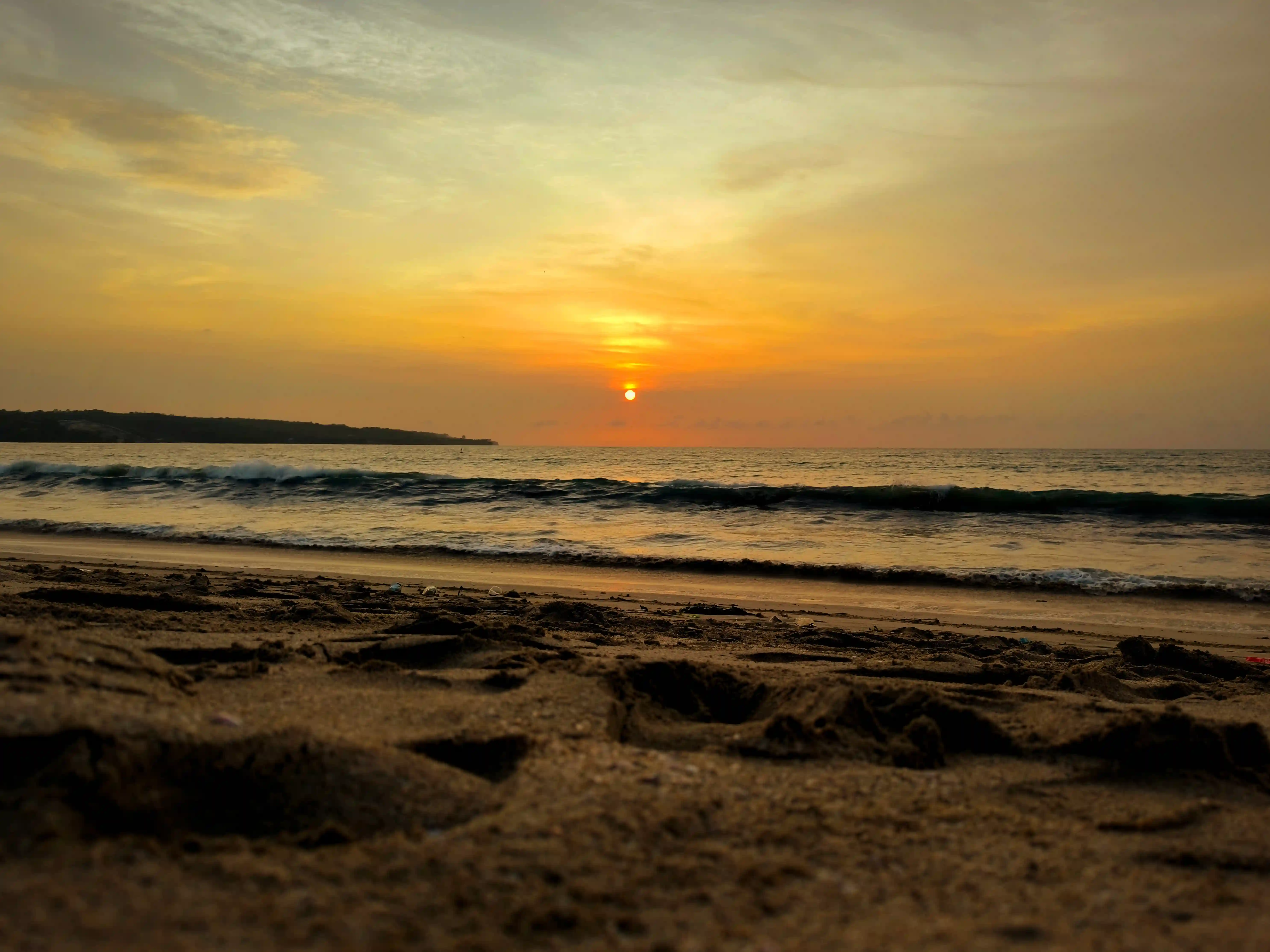 Sunset at Kuta Beach, Bali