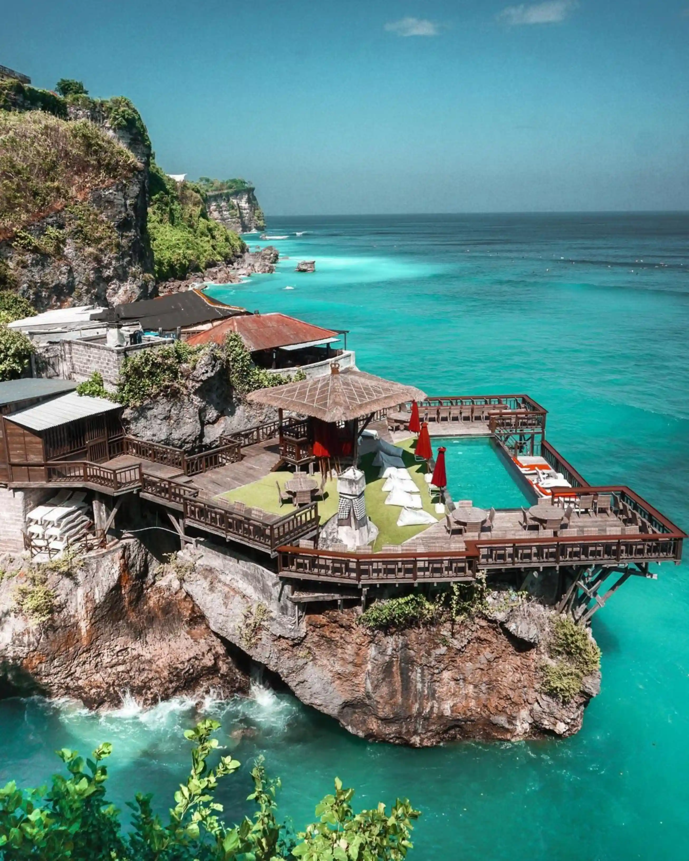 Scenic Bali landscape and culture