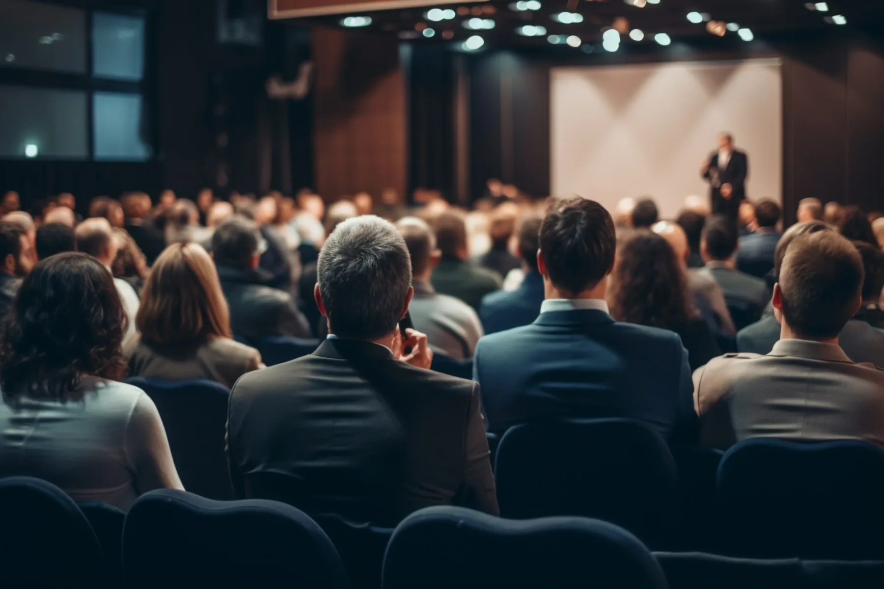 Delegates at an international travel-trade convention