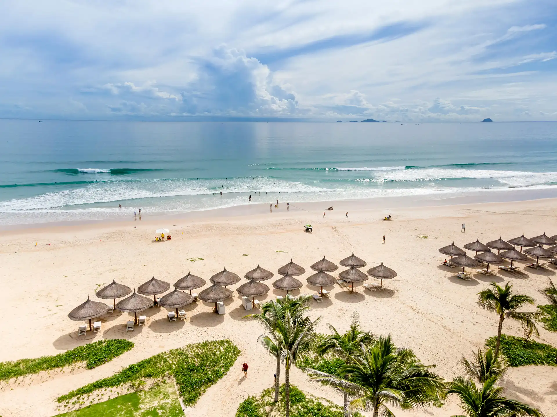 My Khe Beach coastline, Da Nang